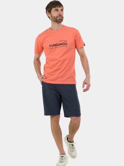 Fundango Vital Graphic-T férfi rövid ujjú póló piros színben 4