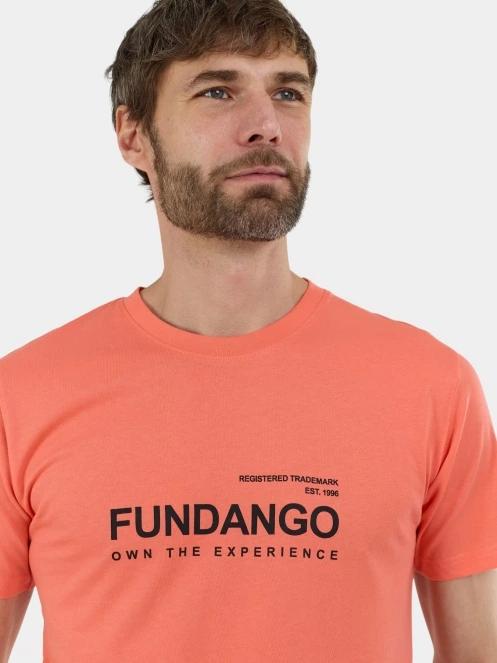 Fundango Vital Graphic-T férfi rövid ujjú póló piros színben 5