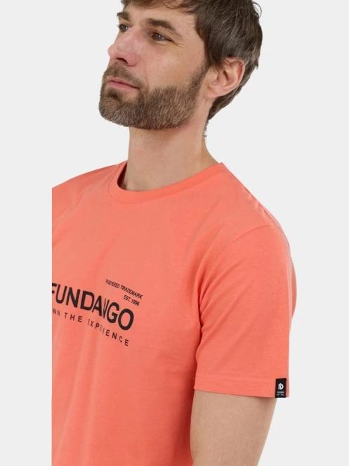 Fundango Vital Graphic-T férfi rövid ujjú póló piros színben 6