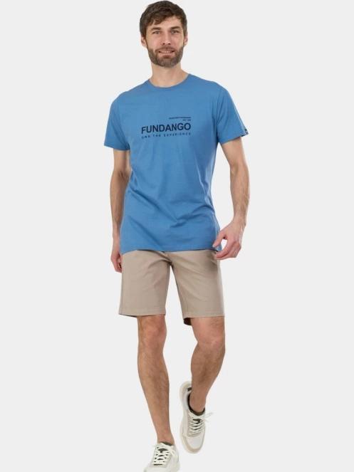 Fundango Vital Graphic-T férfi rövid ujjú póló kék színben 4