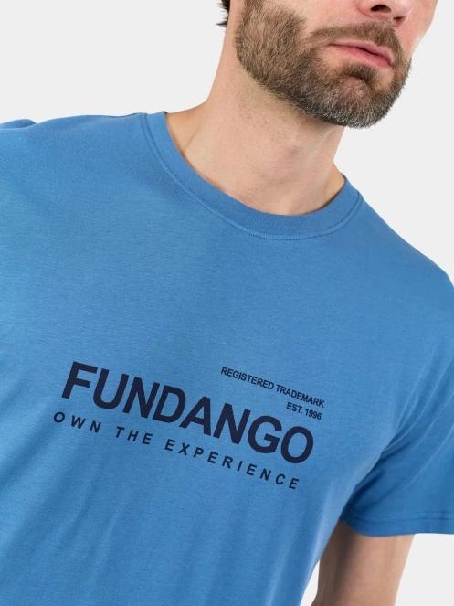 Fundango Vital Graphic-T férfi rövid ujjú póló kék színben 6