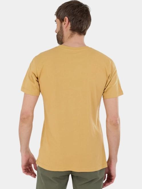 Fundango Vital Graphic-T férfi rövid ujjú póló sárga színben 3