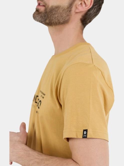 Fundango Vital Graphic-T férfi rövid ujjú póló sárga színben 6