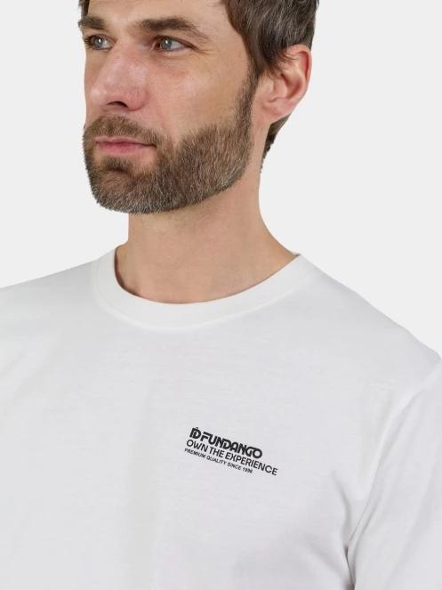 Fundango Breaker Graphic-T férfi rövid ujjú póló fehér színben 6
