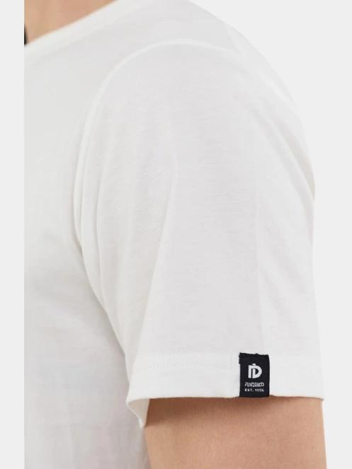 Fundango Montes Graphic-T férfi rövid ujjú póló fehér színben 7