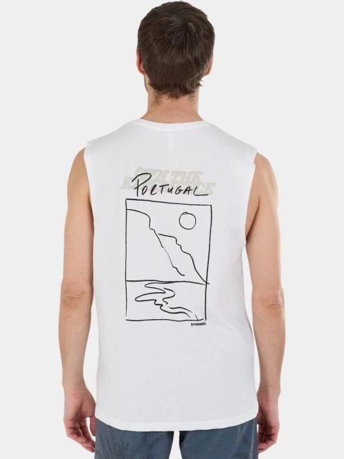 Fundango Alon II Surf Tank-T férfi atléta fehér színben 3