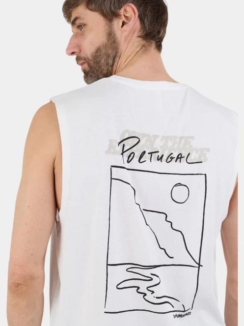 Fundango Alon II Surf Tank-T férfi atléta fehér színben 7