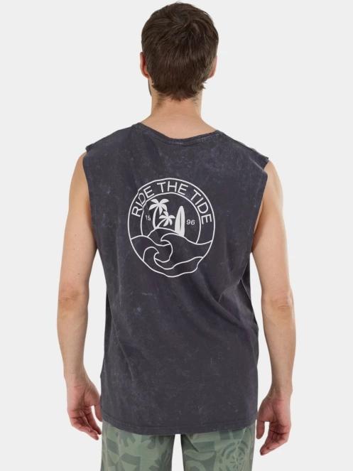 Fundango Alon II Surf Tank-T férfi atléta fekete színben 3