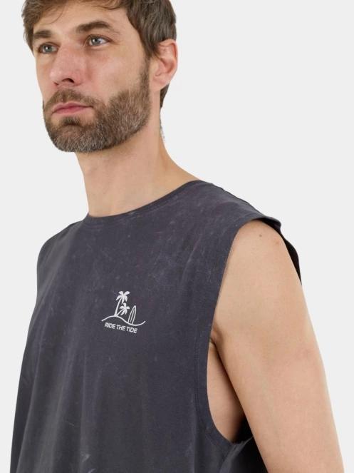 Fundango Alon II Surf Tank-T férfi atléta fekete színben 8