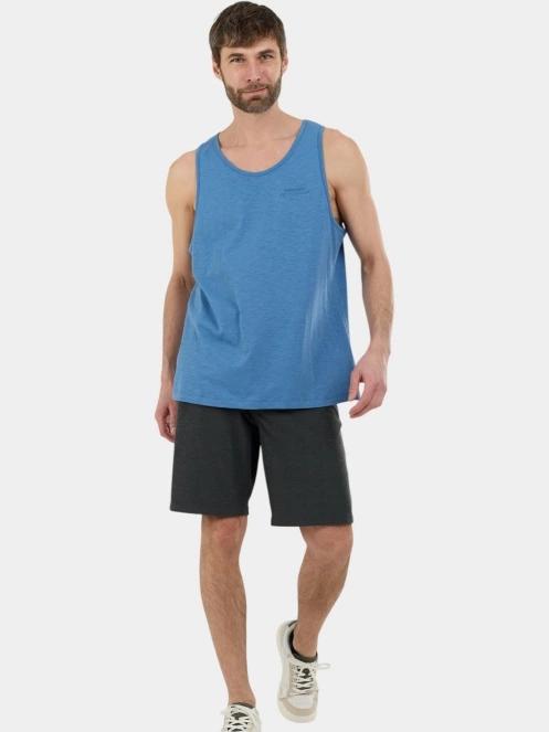 Fundango Drake Tank-T férfi atléta kék színben 4