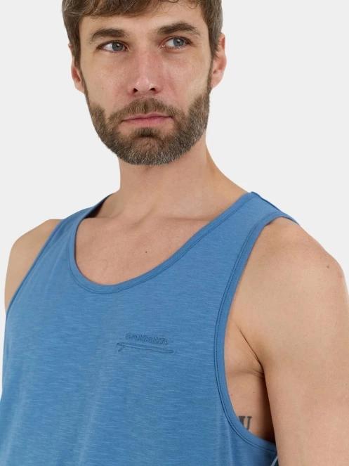 Fundango Drake Tank-T férfi atléta kék színben 5