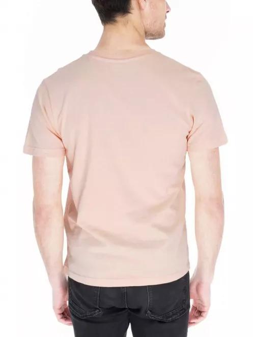 Fundango Basic T Logo 6 férfi rövid ujjú póló rózsaszín színben 3