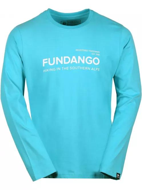 Fundango Mens Long T férfi hosszú ujjú póló kék színben 2