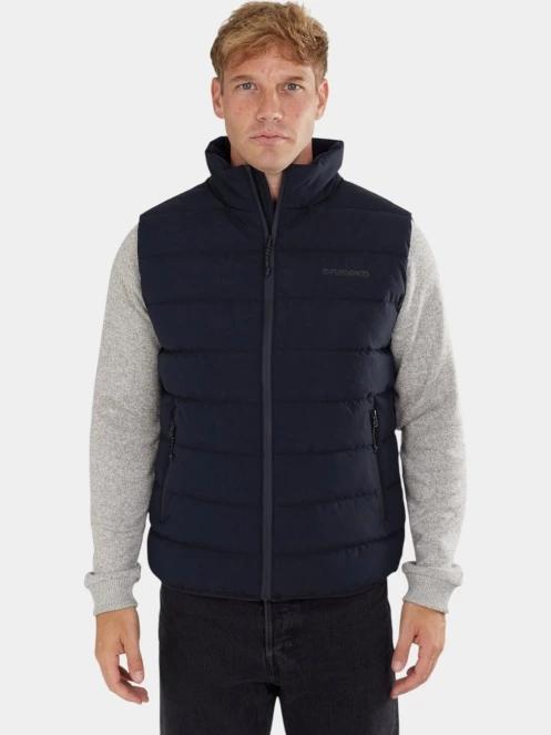 Fundango Vance Padded Vest férfi mellény sötétkék színben 2