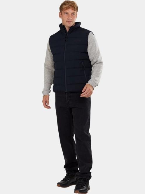 Fundango Vance Padded Vest férfi mellény sötétkék színben 4