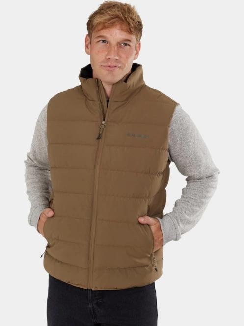 Fundango Vance Padded Vest férfi mellény barna színben 2