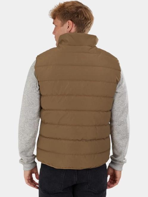 Fundango Vance Padded Vest férfi mellény barna színben 3