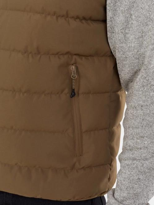 Fundango Vance Padded Vest férfi mellény barna színben 5