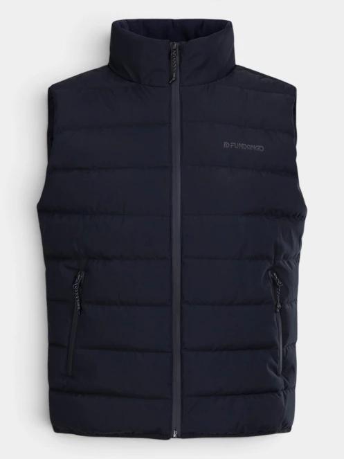 Fundango Vance Padded Vest férfi mellény sötétkék színben 7