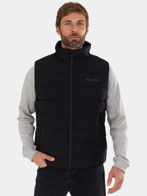 Fundango Vance Padded Vest férfi mellény fekete színben 2