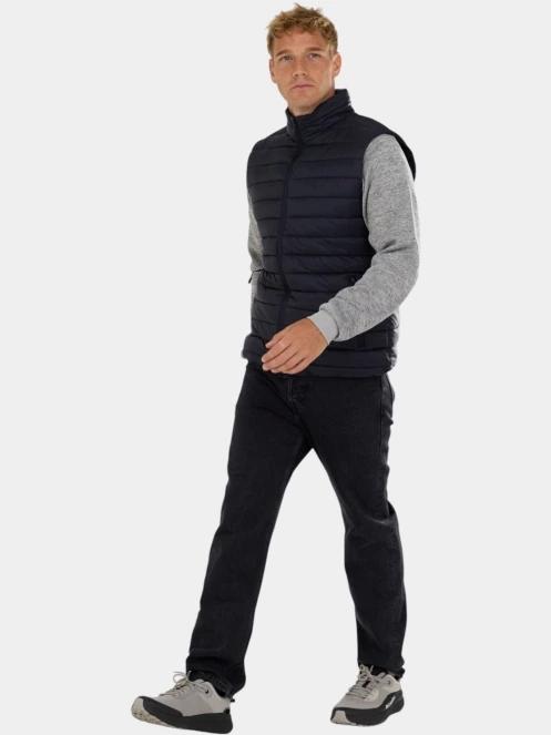 Fundango Flint Padded Vest férfi mellény sötétkék színben 4