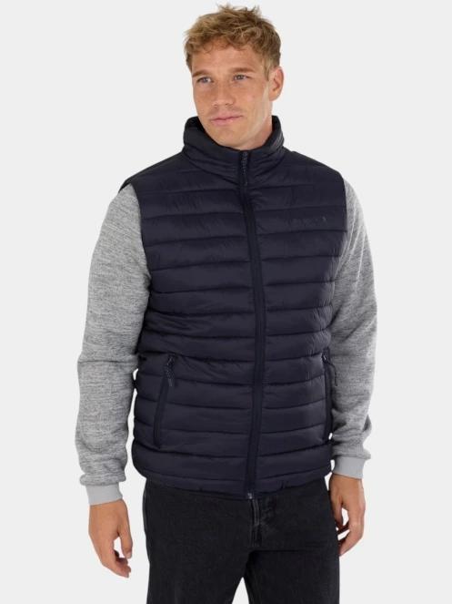 Fundango Flint Padded Vest férfi mellény sötétkék színben 6