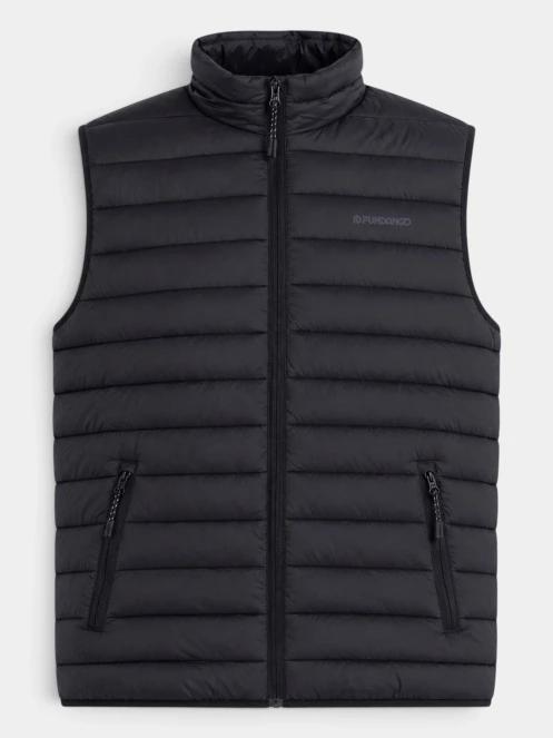 Fundango Flint Padded Vest férfi mellény fekete színben 2