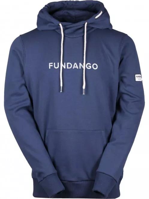 Fundango Hoover Hooded sweatshirt férfi kapucnis pulóver kék színben 5