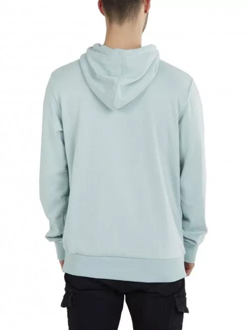 Fundango Hoover Hooded sweatshirt férfi kapucnis pulóver zöld színben 3
