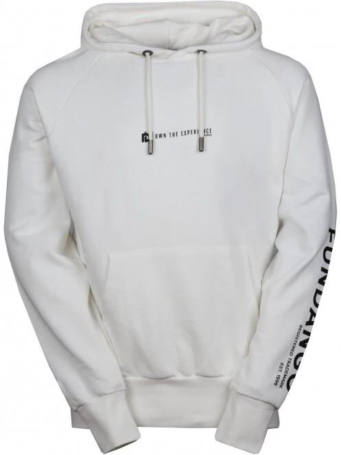 Fundango Talis Hooded Sweatshirt férfi kapucnis pulóver fehér színben 8
