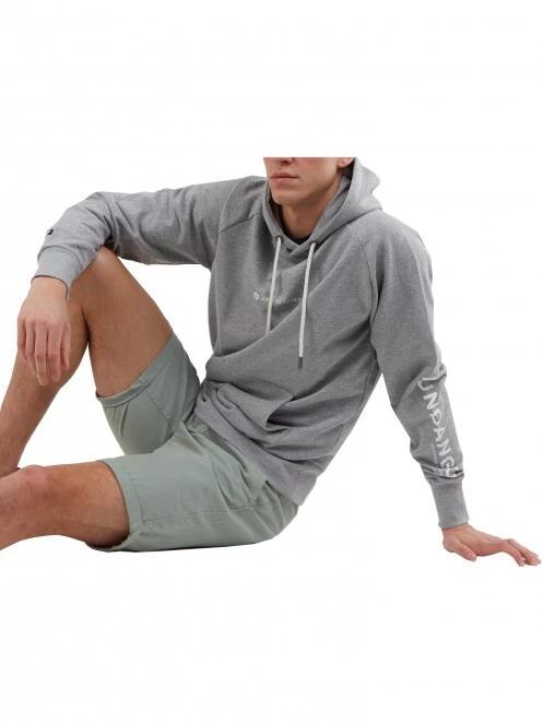 Fundango Talis Hooded Sweatshirt férfi kapucnis pulóver szürke színben 5