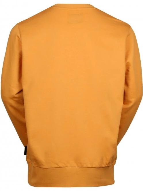 Fundango Warren Sweatshirt férfi pulóver sárga színben 8