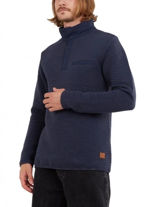 Fundango Vertigo Sweatshirt férfi pulóver sötétkék színben 5
