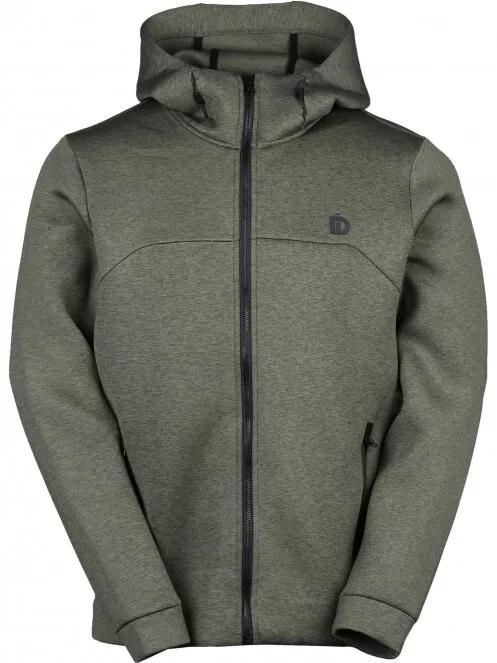 Fundango Hamal Tech Hoodie férfi kapucnis pulóver oliva színben 6