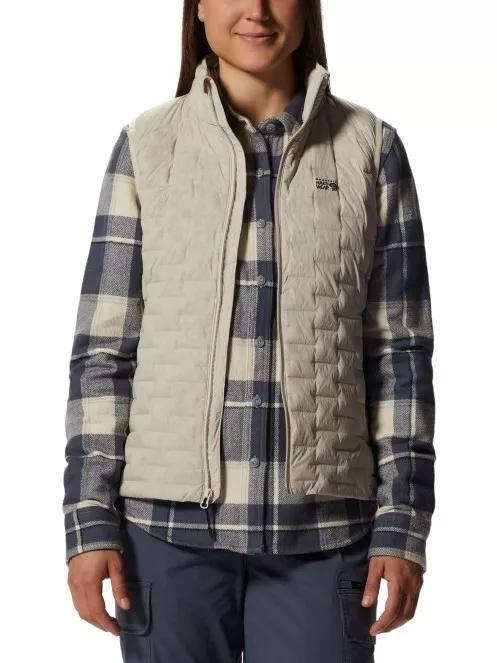 Mountain Hardwear Stretchdown Light Vest női mellény homok színben 5