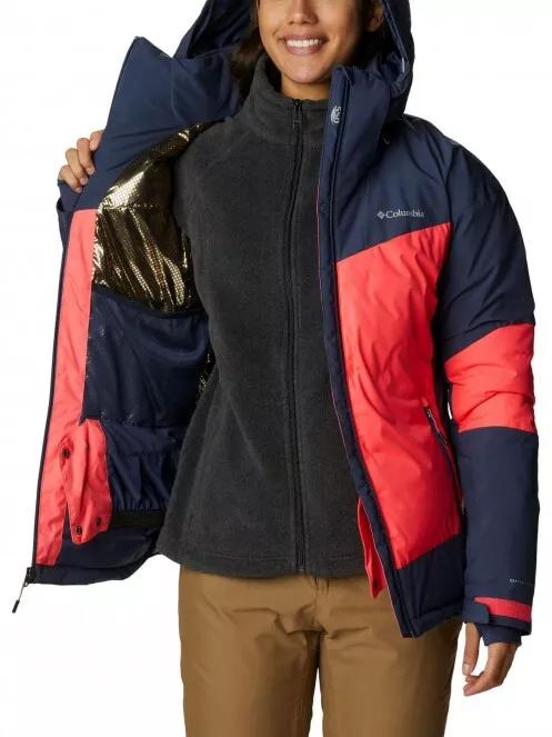 Columbia Wildcard II Down Jacket női síkabát rózsaszín színben 5