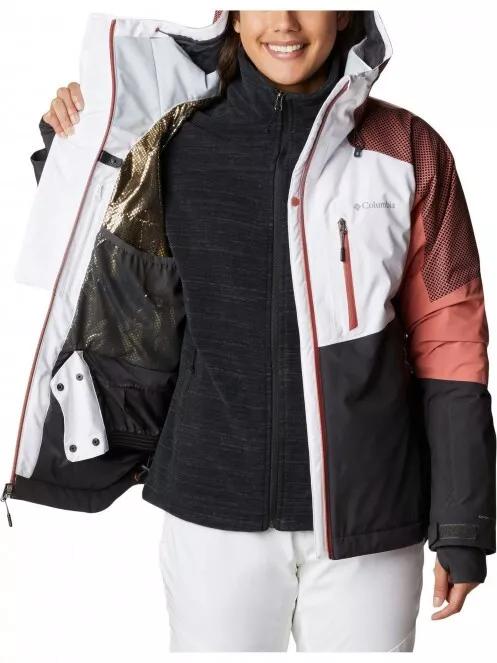 Columbia Snow Slab Blackdot Jacket női síkabát fehér színben 5