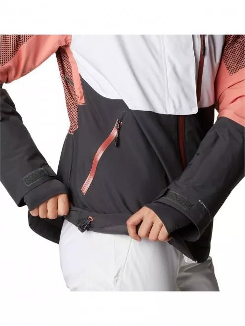 Columbia Snow Slab Blackdot Jacket női síkabát fehér színben 6