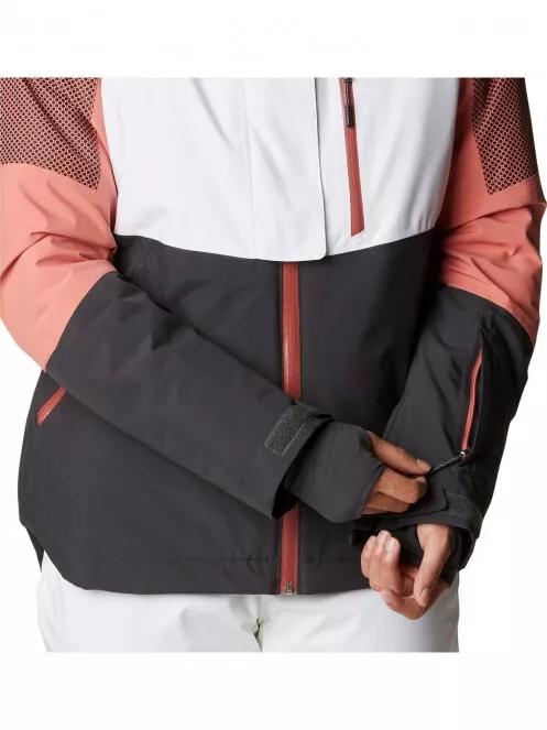 Columbia Snow Slab Blackdot Jacket női síkabát fehér színben 7