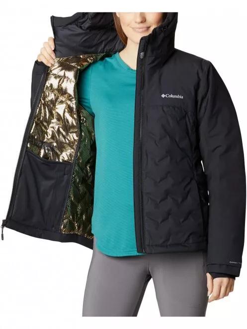 Columbia Grand Trek II Down Jacket női pehelykabát fekete színben 5