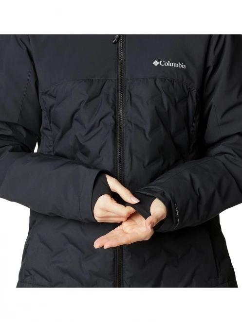 Columbia Grand Trek II Down Jacket női pehelykabát fekete színben 8