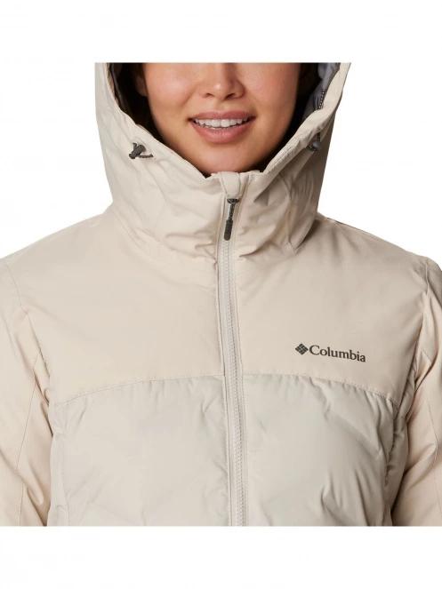 Columbia Grand Trek II Down Jacket női pehelykabát homok színben 7