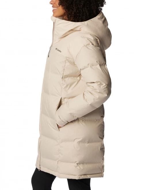 Columbia Opal Hill Mid Down Jacket női pehelykabát homok színben 3