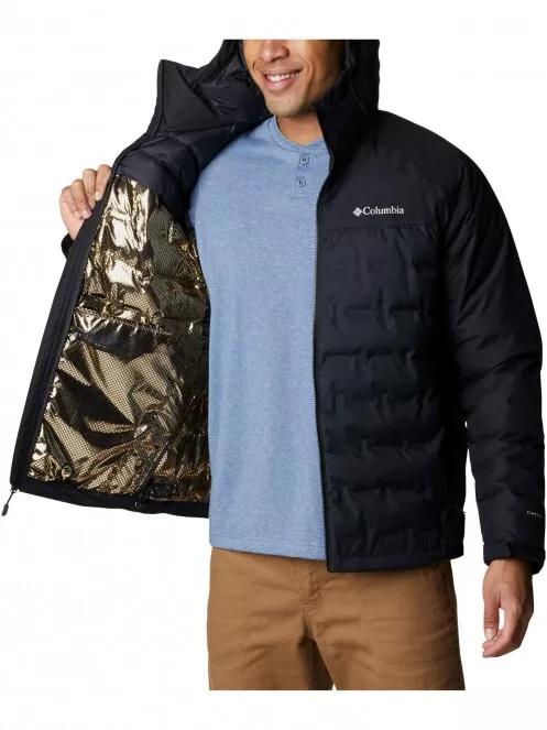 Columbia Grand Trek II Down Hooded Jacket férfi pehelykabát fekete színben 5
