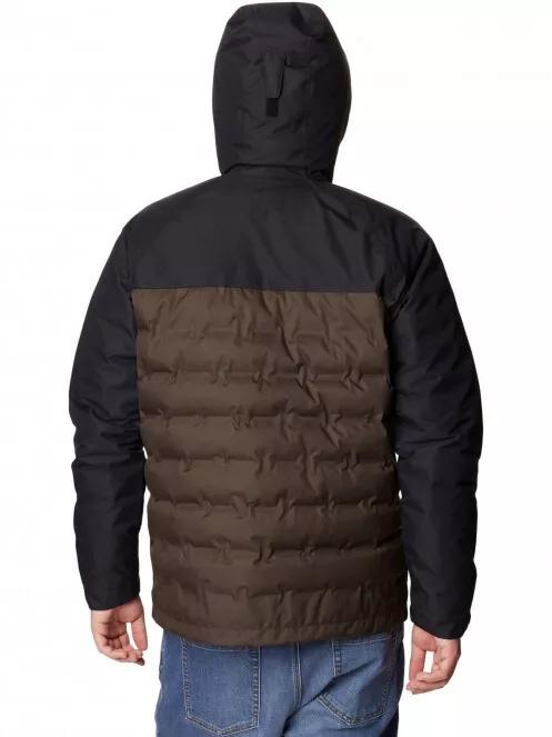 Columbia Grand Trek II Down Hooded Jacket férfi pehelykabát barna színben 3