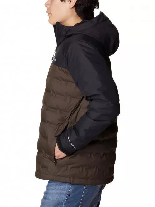 Columbia Grand Trek II Down Hooded Jacket férfi pehelykabát barna színben 4