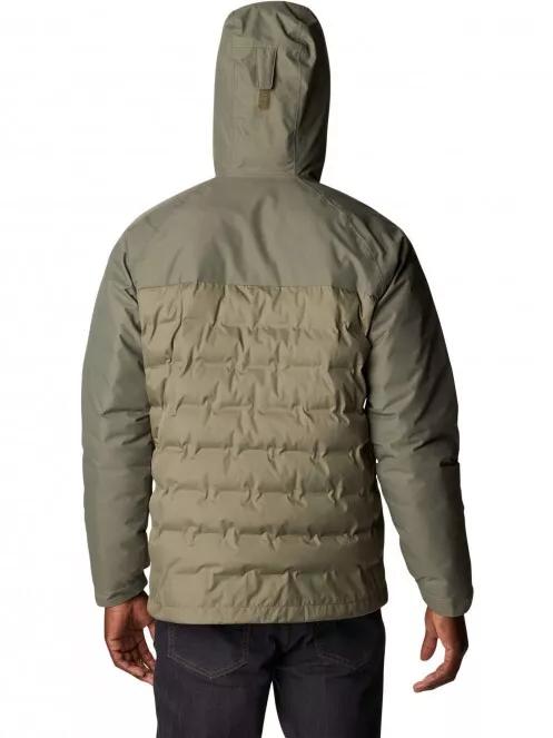 Columbia Grand Trek II Down Hooded Jacket férfi pehelykabát zöld színben 3