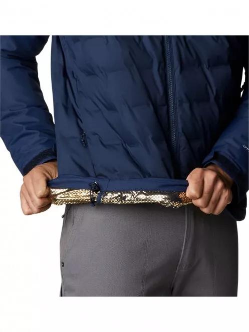 Columbia Grand Trek II Down Hooded Jacket férfi pehelykabát kék színben 6