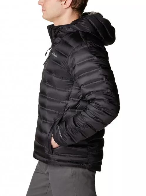Columbia Pebble Peak Down Hooded Jacket férfi pehelykabát fekete színben 4