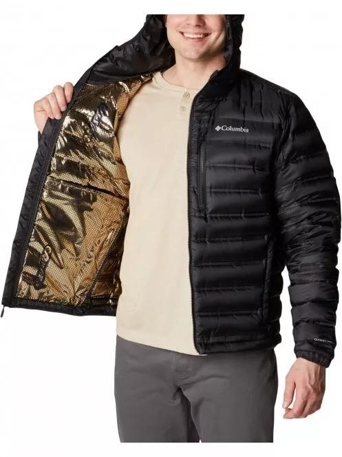 Columbia Pebble Peak Down Hooded Jacket férfi pehelykabát fekete színben 5